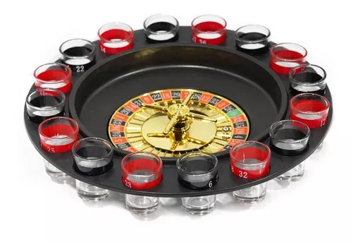 🟢Juego Ruleta Casino De Tragos Shot