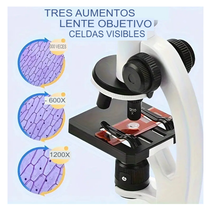 Laboratorio Microscopio para Pequeños