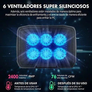 Base Notebook 6 Ventiladores